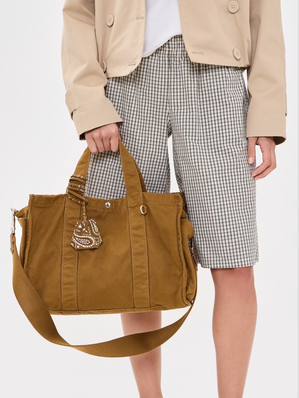 Madewell Large Washed Canvas Tote